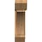 Ekena Millwork Thorton Slat Rough Sawn Bracket w/ Offset Brace, Western Red Cedar, 8"W x 30"D x 30"H BKT0806X30X30THR06RWR - alternate 2